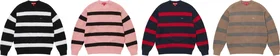 Supreme Loose Gauge Stripe Small Box Sweater