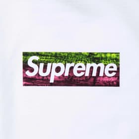 Supreme Los Angeles Fire Relief Box Logo Tee Detail
