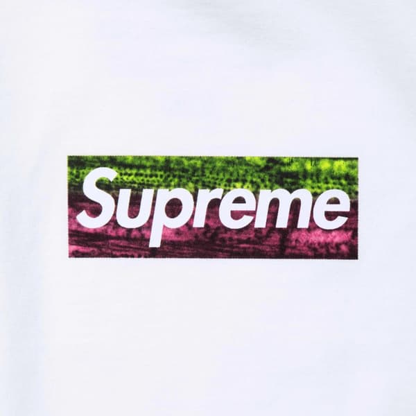 Supreme Los Angeles Fire Relief Box Logo Tee - Detail (front)