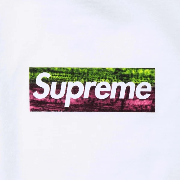 Supreme Los Angeles Fire Relief Box Logo Tee - Detail (front)