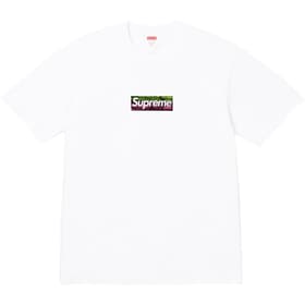 Supreme Los Angeles Fire Relief Box Logo Tee White