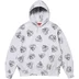 Supreme Love Cash Hooded Sweatshirt - Ash Grey (front)