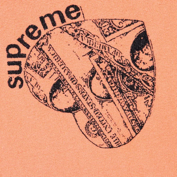 Supreme Love Cash Hooded Sweatshirt - Peach (front)