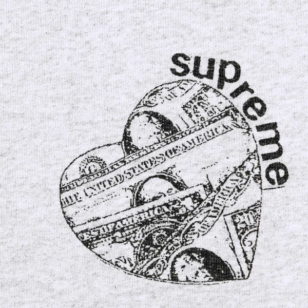 Supreme Love Cash Sweatpant - Ash Grey (front)