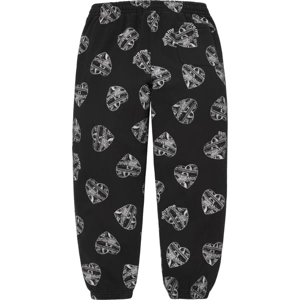 Supreme Love Cash Sweatpant - Black (front)