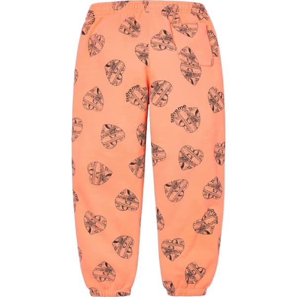 Supreme Love Cash Sweatpant - Peach (front)