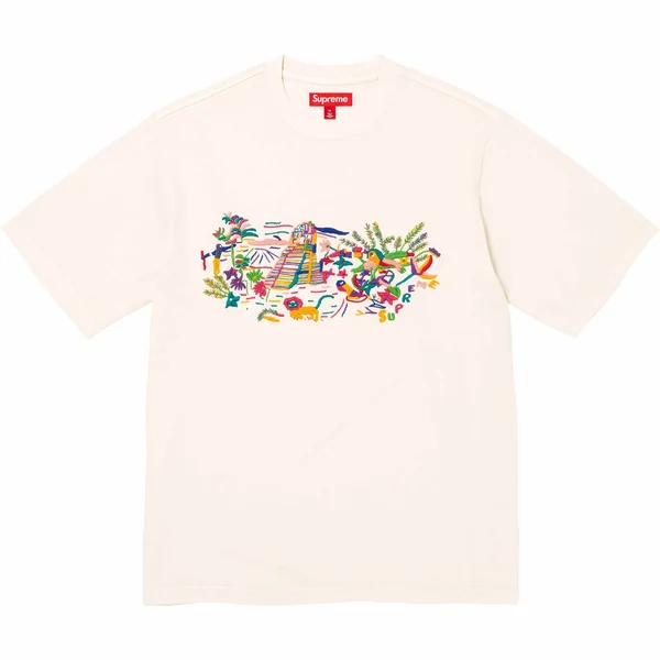 Supreme Machu Picchu S/S Top - Natural (front)