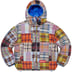 Supreme Madras Reversible WINDSTOPPER Puffer Jacket - Multicolor (front)