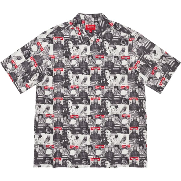 Supreme Magazine S/S Shirt - Grey (front)
