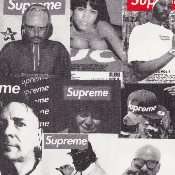 Supreme Magazine S/S Shirt - Grey (front)