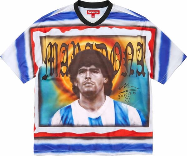 Supreme Maradona Soccer Jersey - Product Image