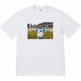 Supreme Maradona Tee Ash Grey