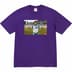 Supreme Maradona Tee - Purple (front)