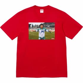 Supreme Maradona Tee Red