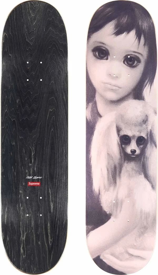 Supreme Margaret Keane Best Friends Skateboard - Product Image