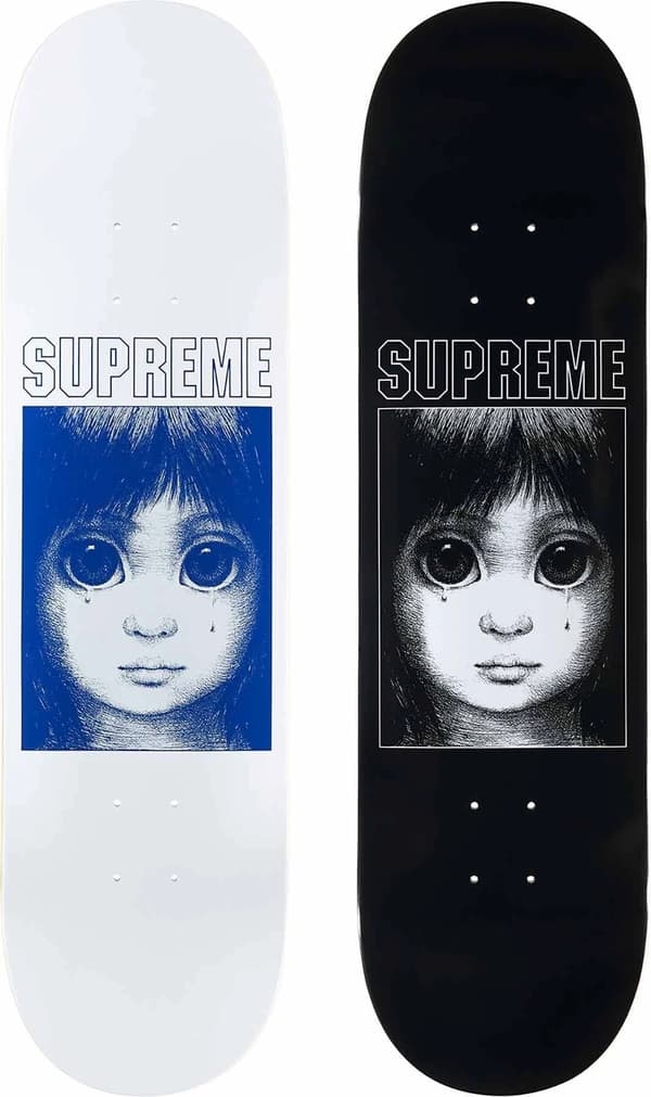 Supreme Margaret Keane Teardrop Skateboard - Product Image