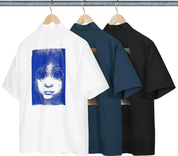 Supreme Margaret Keane Teardrop S/S Work Shirt - Product Image