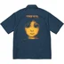 Supreme Margaret Keane Teardrop S/S Work Shirt - Light Navy (front)