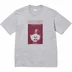 Supreme Margaret Keane Teardrop Tee - Heather Grey (front)