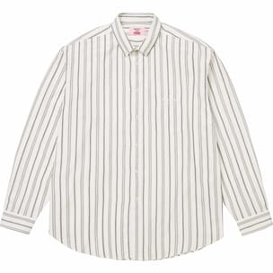 Supreme®/Martine Rose Metallic Stripe Shirt Black