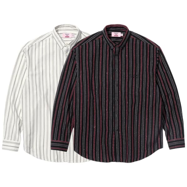 Supreme®/Martine Rose Metallic Stripe Shirt - Product Image