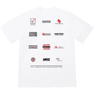 Supreme®/Martine Rose Now Tee White