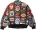 Supreme®/Martine Rose Patchwork Labels Leather Jacket - Default (front)
