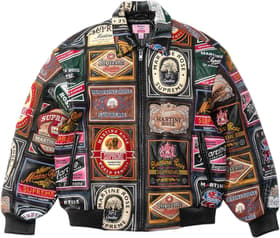 Supreme®/Martine Rose Patchwork Labels Leather Jacket