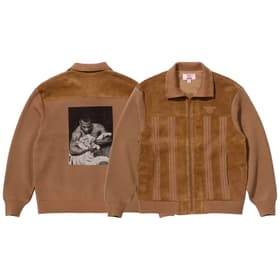 Supreme®/Martine Rose Suede Zip Up Cardigan