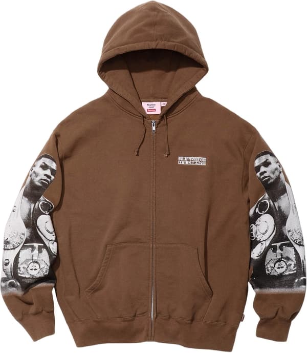 Supreme®/Martine Rose Zip Up Hooded Sweatshirt - Product Image