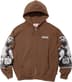 Supreme®/Martine Rose Zip Up Hooded Sweatshirt - Product Image