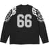 Supreme Mascot L/S Football Top - Black (front)