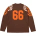 Supreme Mascot L/S Football Top - Brown (front)