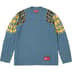 Supreme Mascot L/S Football Top - Slate (front)
