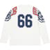 Supreme Mascot L/S Football Top - White (front)