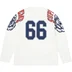 Supreme Mascot L/S Football Top - White (front)