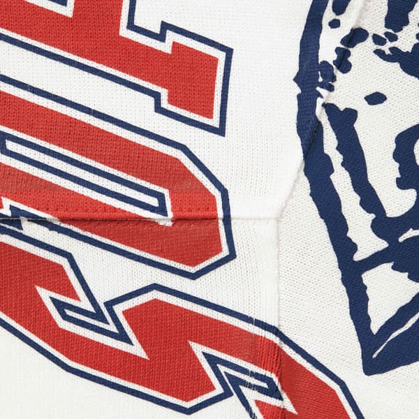 Supreme Mascot L/S Football Top - White (front)