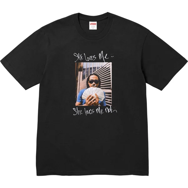 Supreme Max B Tee - Black (front)