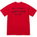 Supreme Max B Tee - Red (front)