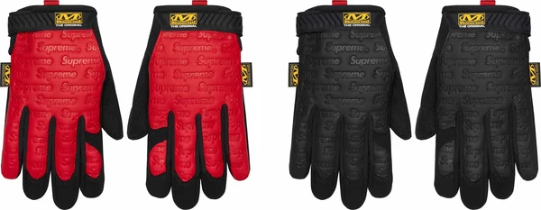Supreme Mechanix Leather Work Gloves - Product Image