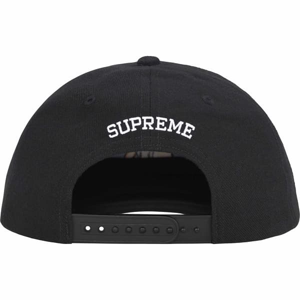 Supreme Melvins 6-Panel - Black (front)