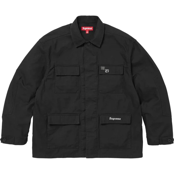 Supreme Melvins BDU Jacket - Black (front)