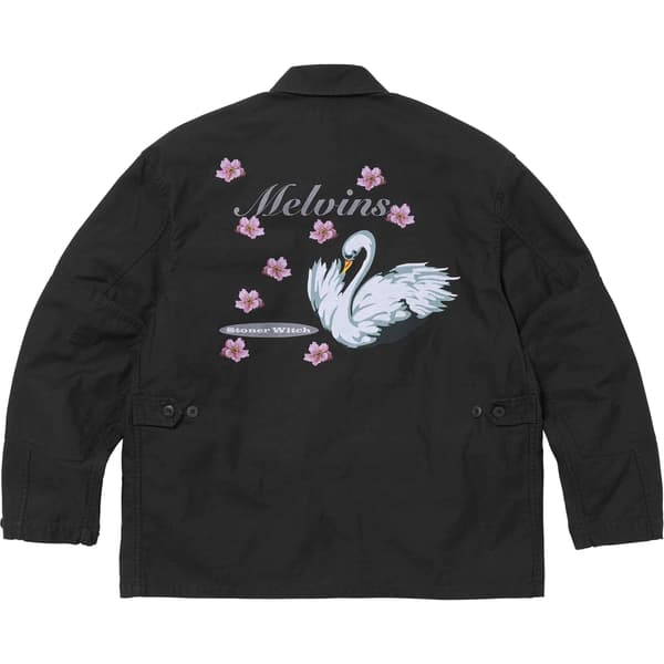 Supreme Melvins BDU Jacket - Black (front)