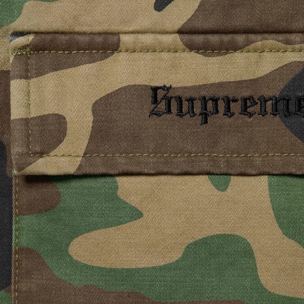 Supreme Melvins BDU Jacket - Woodland Camo (front)
