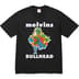Supreme Melvins Bullhead Tee - Black (front)