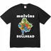 Supreme Melvins Bullhead Tee - Black (front)