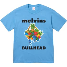 Supreme Melvins Bullhead Tee Bright Blue