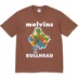 Supreme Melvins Bullhead Tee - Brown (front)