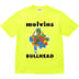 Supreme Melvins Bullhead Tee - Fluorescent Yellow (front)
