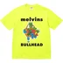 Supreme Melvins Bullhead Tee - Fluorescent Yellow (front)